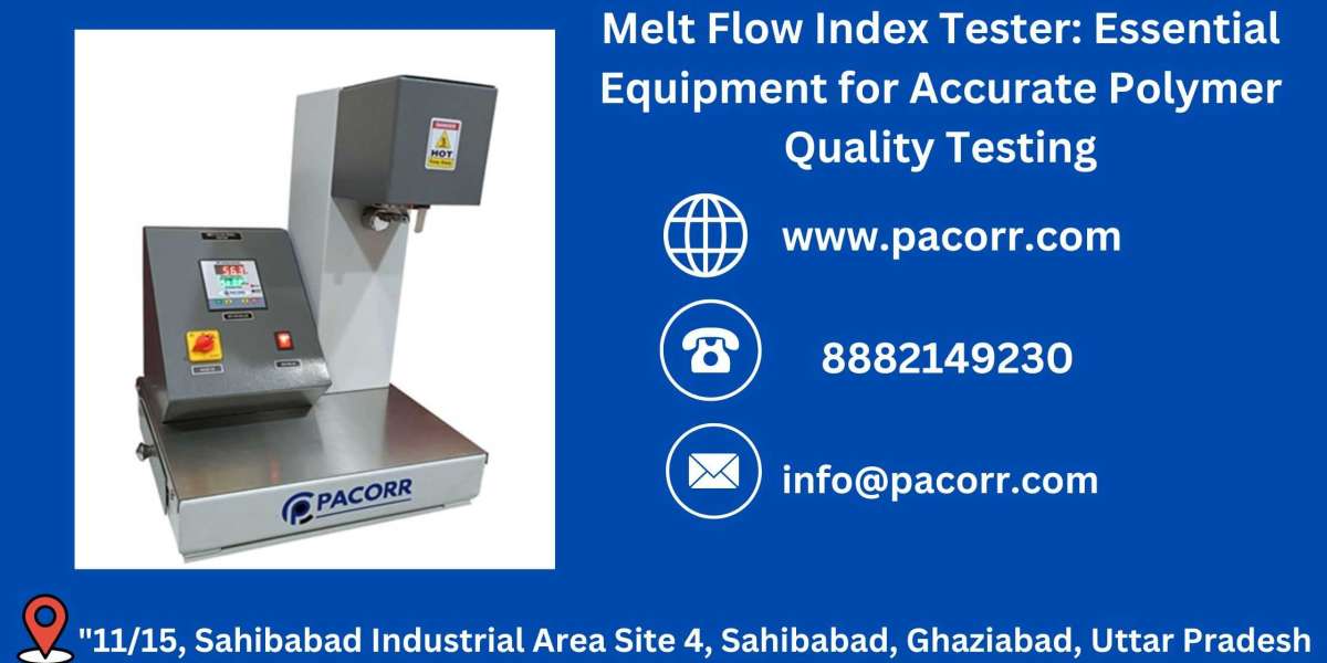 Explore Melt Flow Index Tester for Industrial-Grade Polymer Testing – Exclusively on pacorr.com